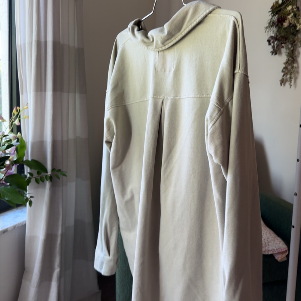 Tan Shirt Jacket - Picture 2 of 2